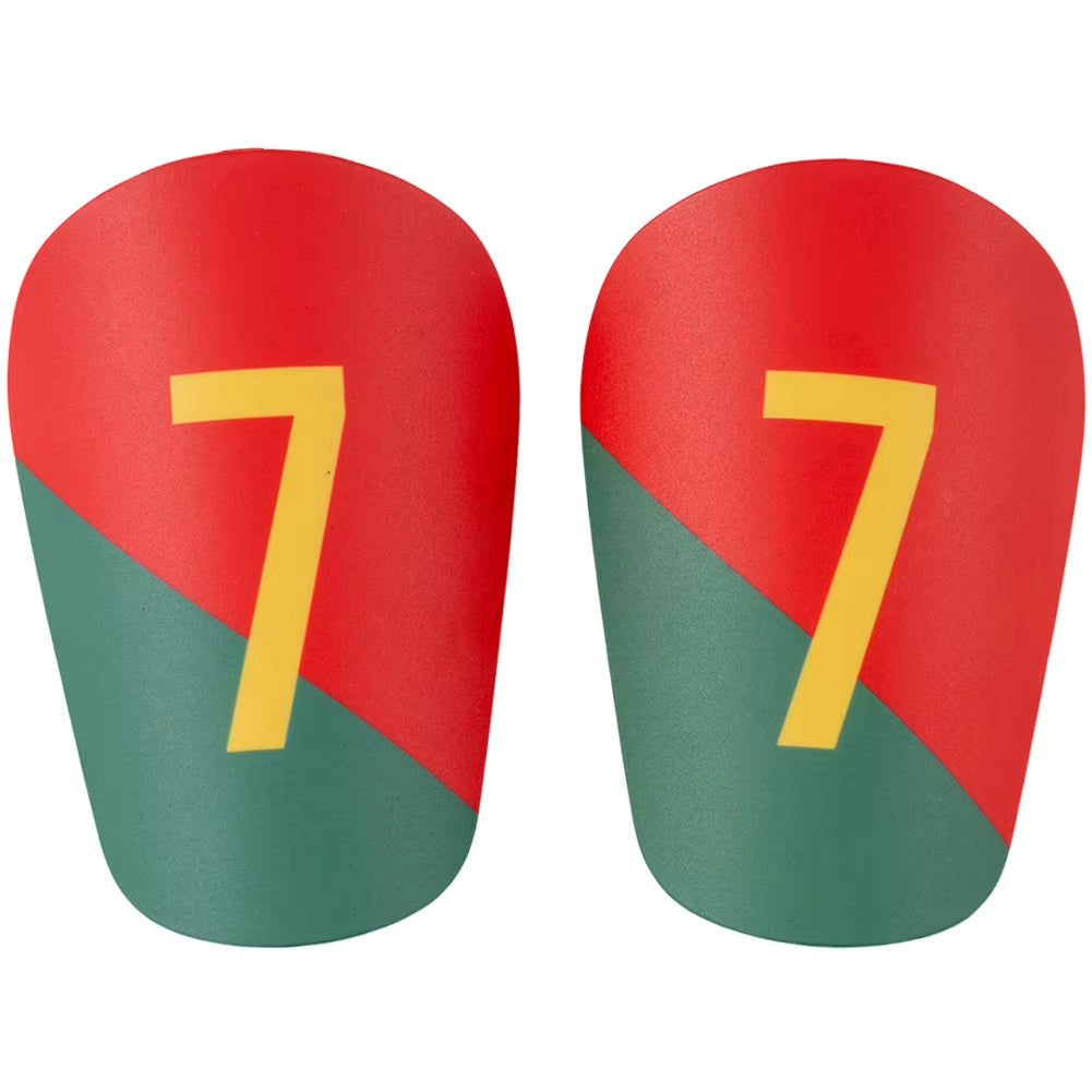 1 Pair Mini Football Shin Pad Wear-Resistant Shock Absorbing Leg Protector Lightweight Portable Soccer Training Shank Board