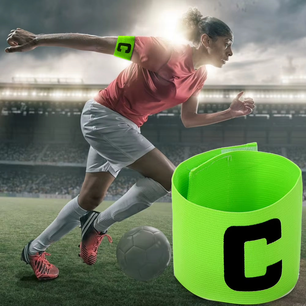 Kids Adults Football Captain Armband Soccer Arm Band Leader Competition Gift Soccer Captain Group Armband Football Training