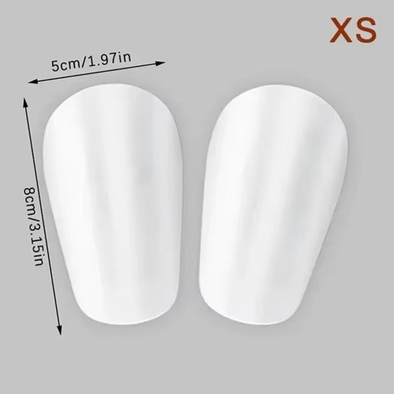 1 Pair Mini Football Shin Pad Wear-Resistant Shock Absorbing Leg Protector Lightweight Portable Soccer Training Shank Board