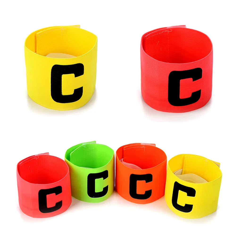 Kids Adults Football Captain Armband Soccer Arm Band Leader Competition Gift Soccer Captain Group Armband Football Training