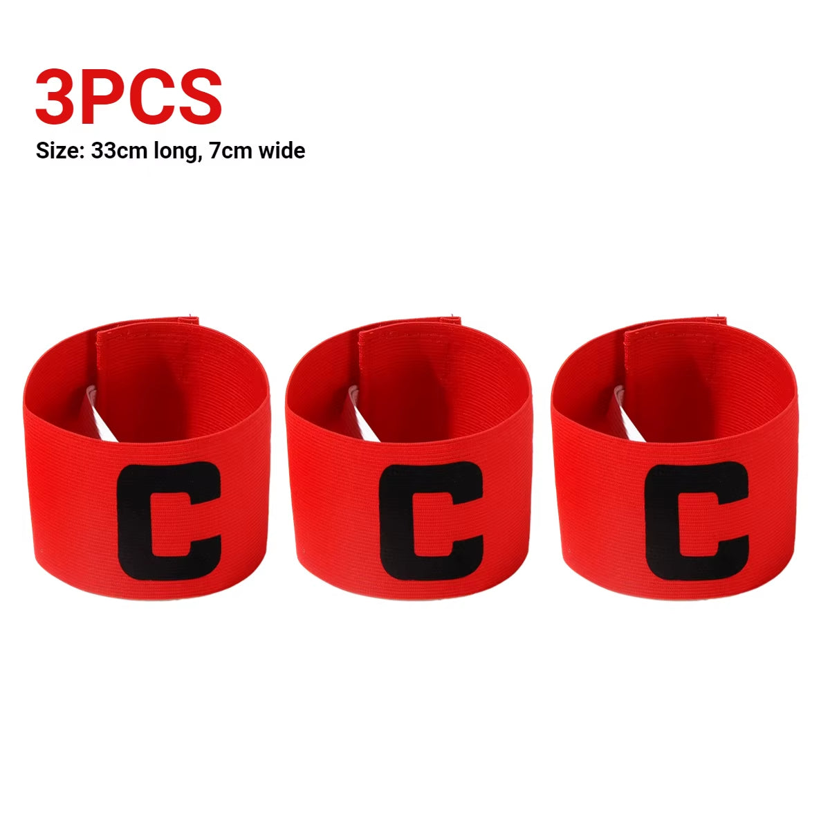 Kids Adults Football Captain Armband Soccer Arm Band Leader Competition Gift Soccer Captain Group Armband Football Training