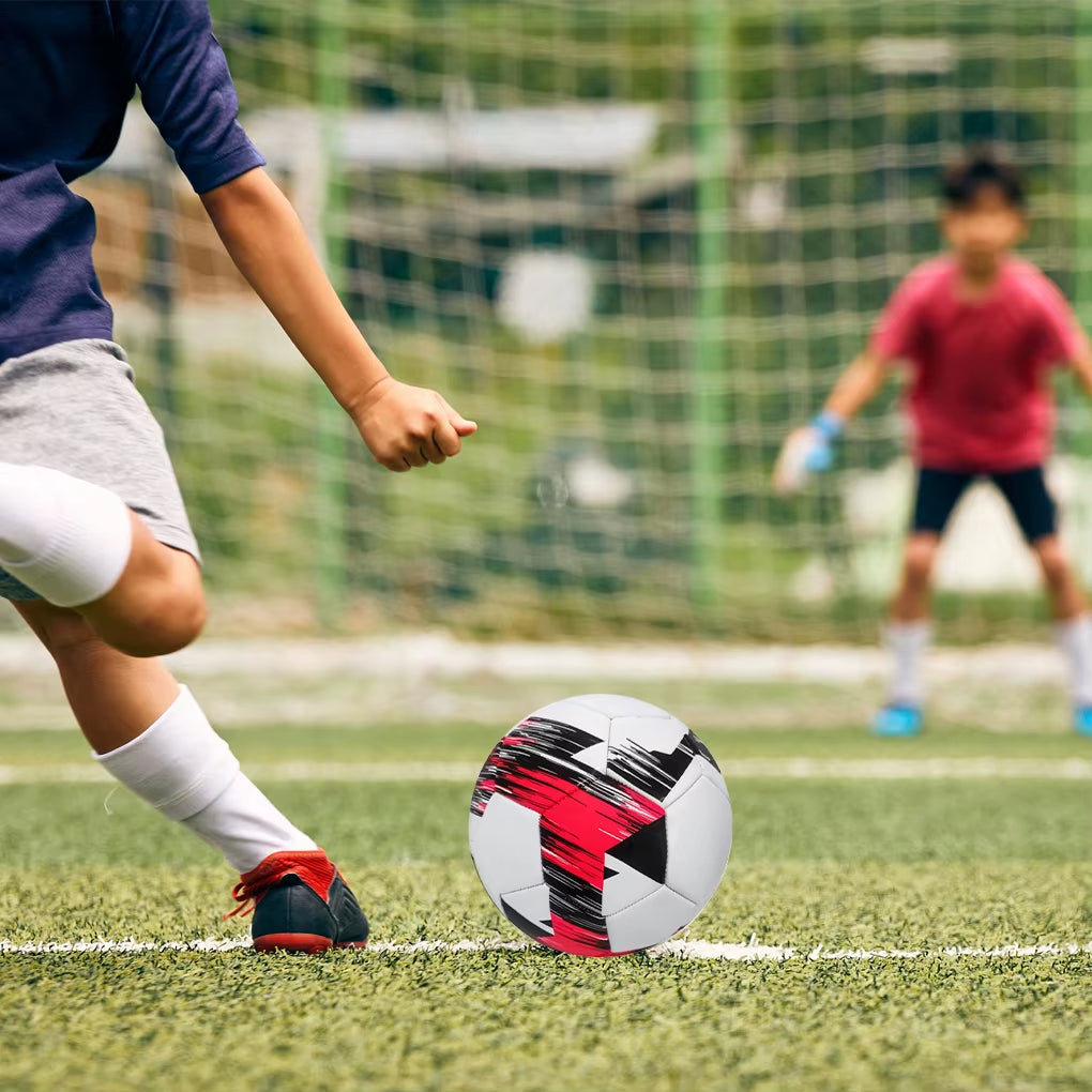 Training Size 5 Soccer Ball with Machine Stitched Panels Machine Stitched Panels for Added