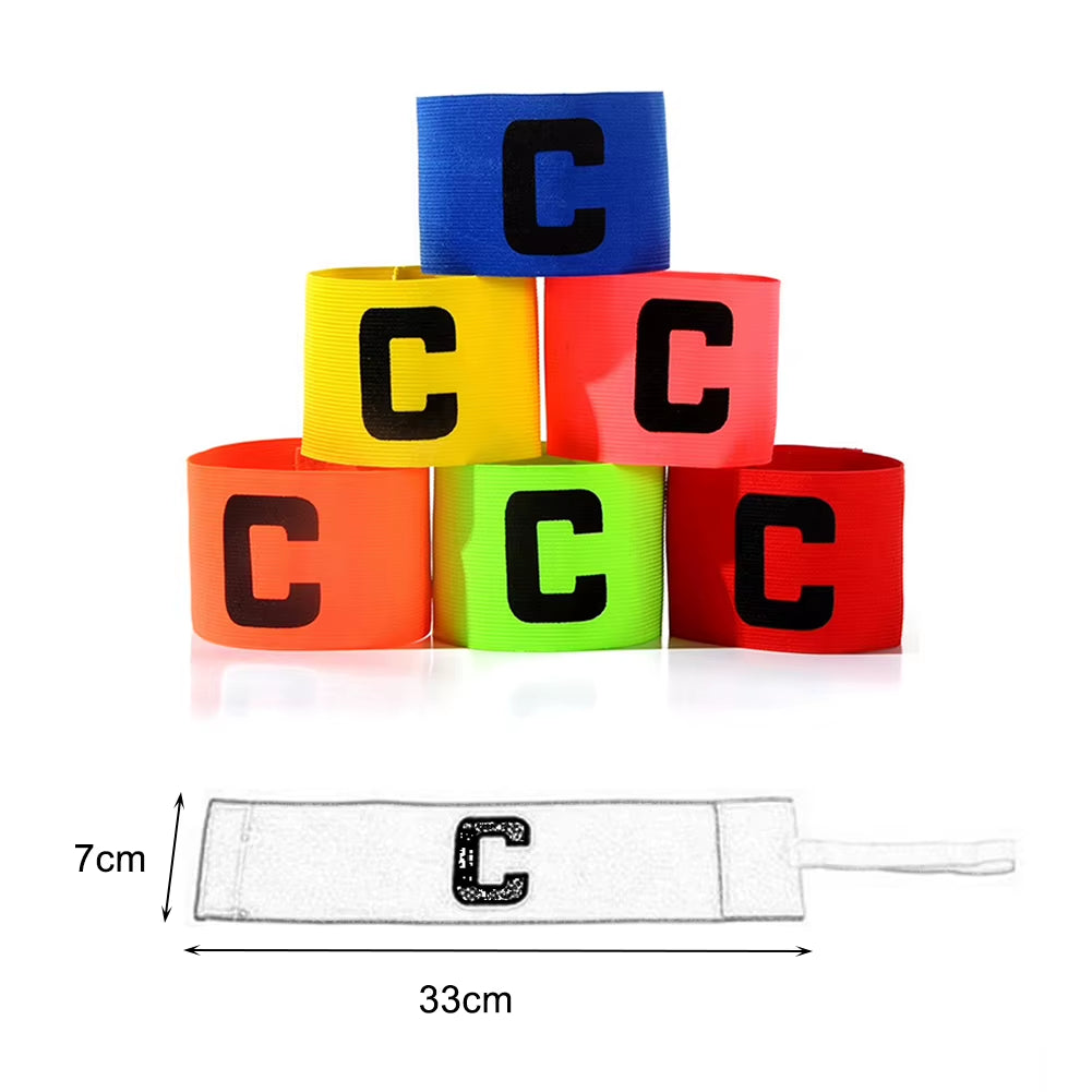 Kids Adults Football Captain Armband Soccer Arm Band Leader Competition Gift Soccer Captain Group Armband Football Training