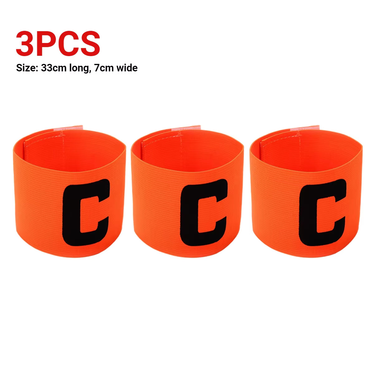 Kids Adults Football Captain Armband Soccer Arm Band Leader Competition Gift Soccer Captain Group Armband Football Training