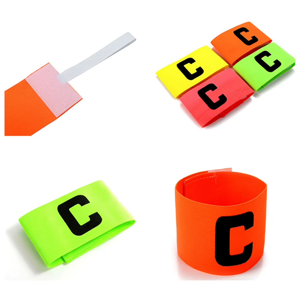 Kids Adults Football Captain Armband Soccer Arm Band Leader Competition Gift Soccer Captain Group Armband Football Training