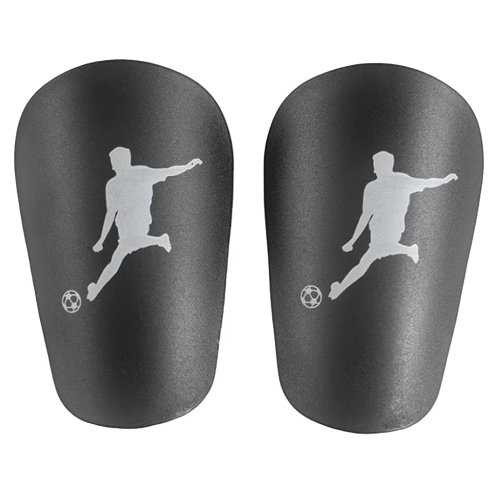 1 Pair Mini Football Shin Pad Wear-Resistant Shock Absorbing Leg Protector Lightweight Portable Soccer Training Shank Board