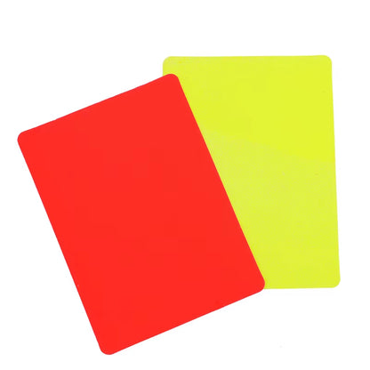 Soccer Referee Whistle Red and Yellow Card Tools Professional Football Soccer Ball Match Referee Kit Outdoor Survival Equipment