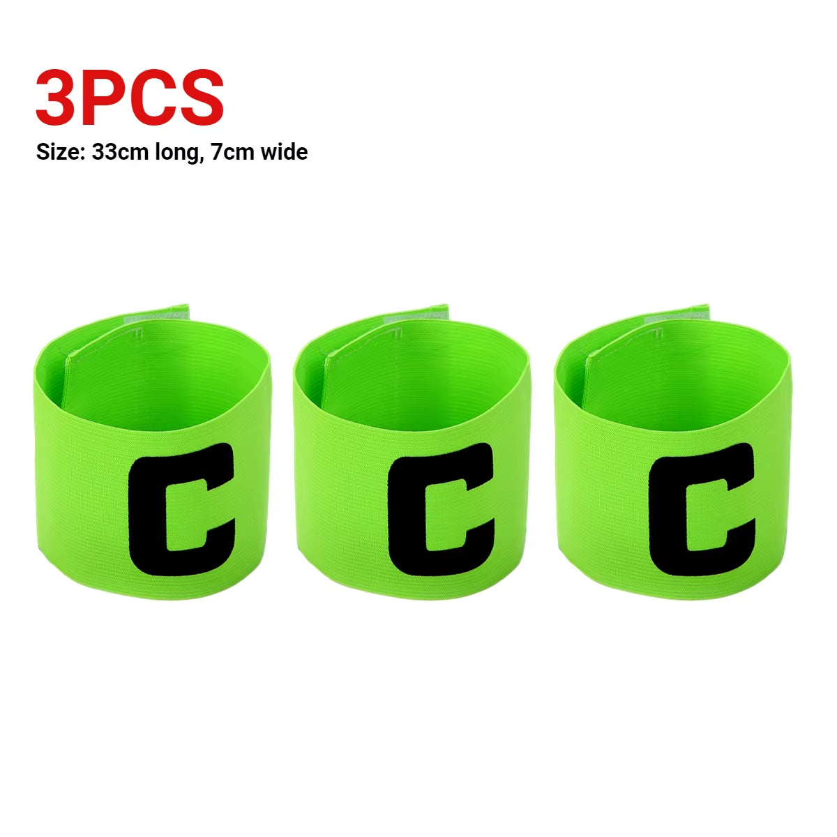 Kids Adults Football Captain Armband Soccer Arm Band Leader Competition Gift Soccer Captain Group Armband Football Training
