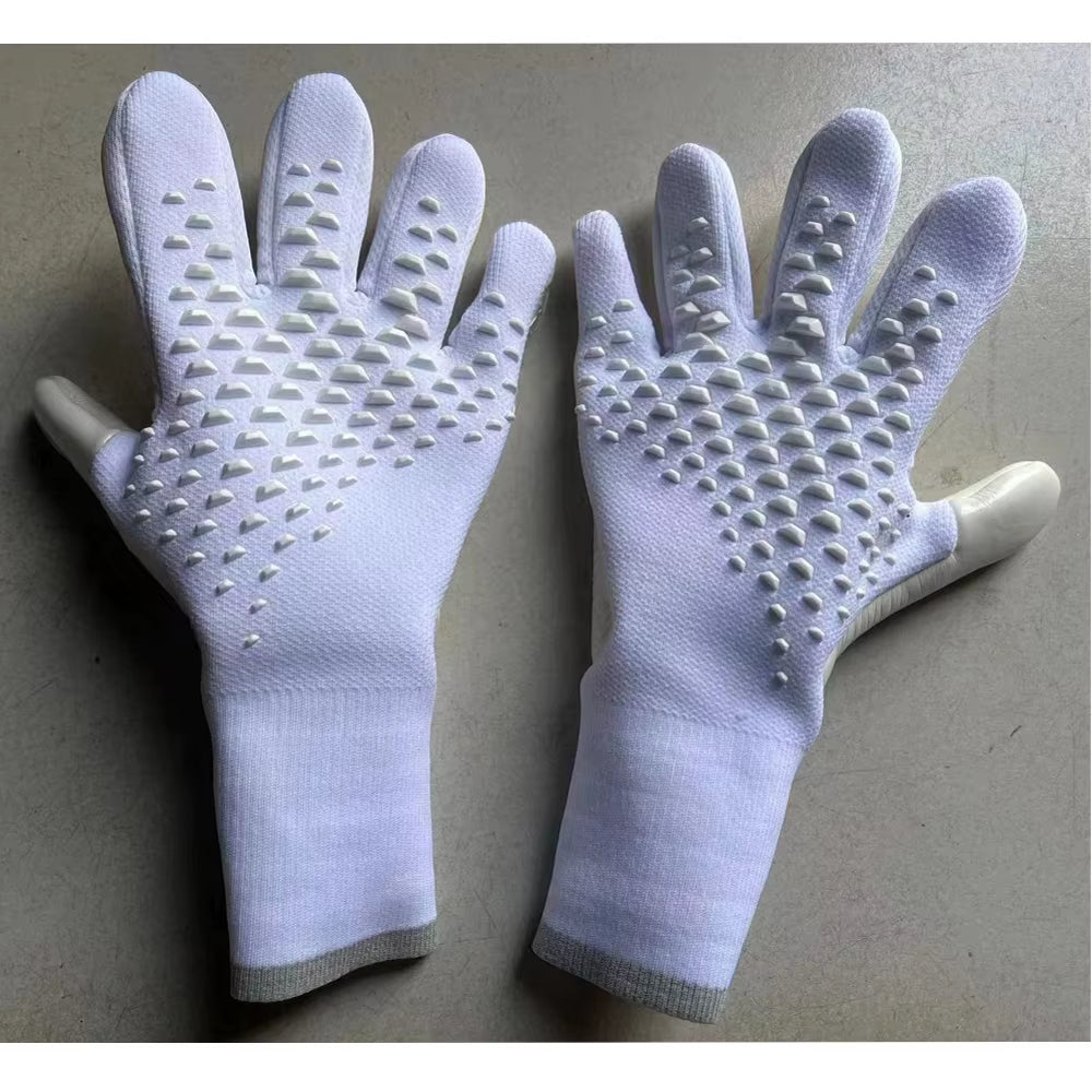 Adults Goalkeeper Gloves Goalie Gloves Thicken Latex Football Soccer Anti-Slip Protection Soccer Children Man Goalie Gloves