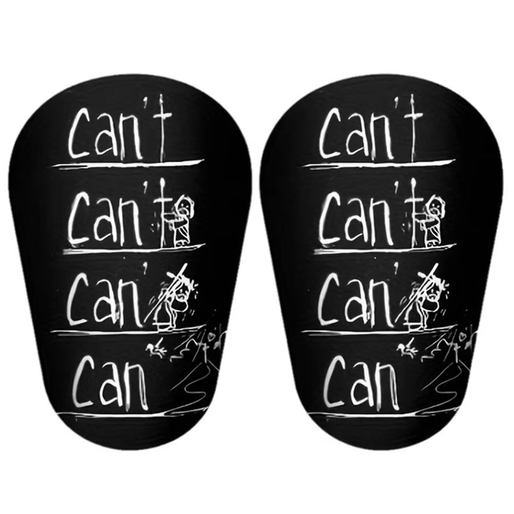 1 Pair Mini Football Shin Pad Wear-Resistant Shock Absorbing Leg Protector Lightweight Portable Soccer Training Shank Board