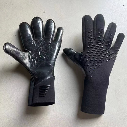 Adults Goalkeeper Gloves Goalie Gloves Thicken Latex Football Soccer Anti-Slip Protection Soccer Children Man Goalie Gloves